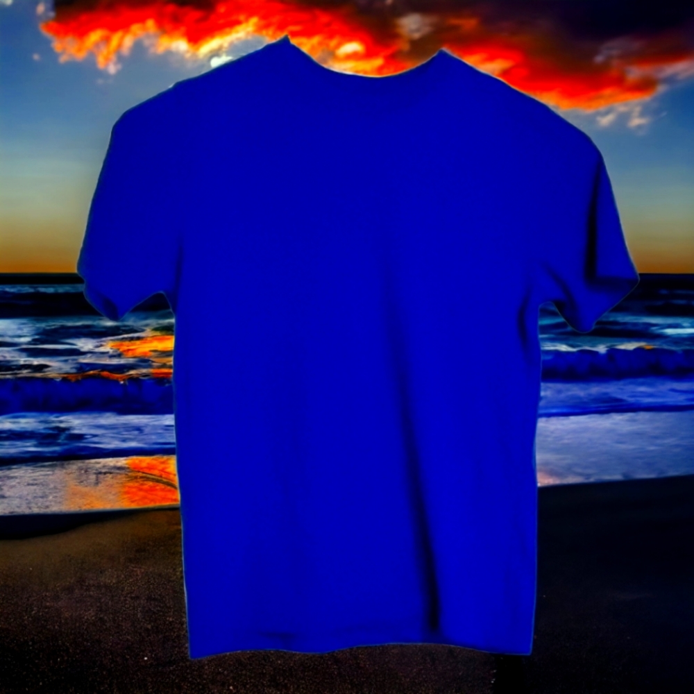 boys blue tee